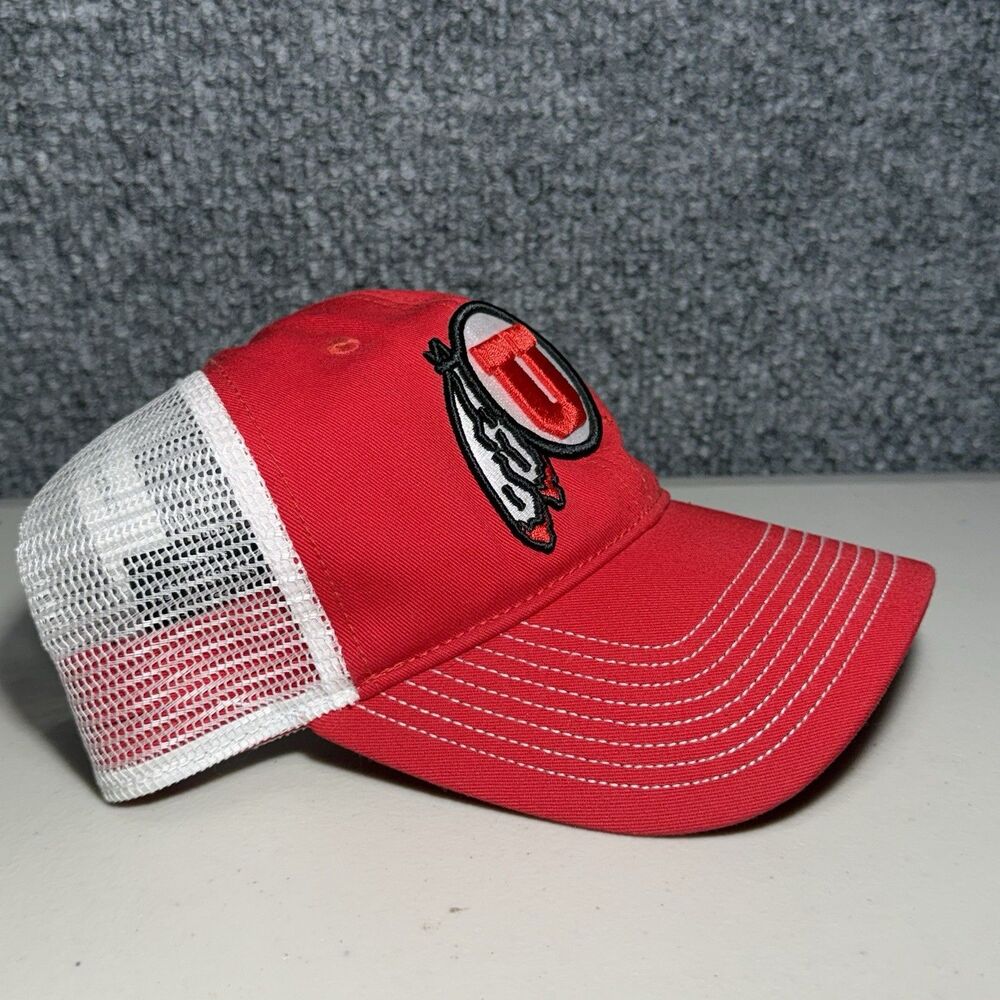 Utah Utes Hat NCAA Fanatics Snapback‎ Adjustable Trucker Mesh Cap Red One Size - Picture 3 of 7